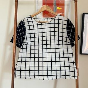 Grid Top Shirt